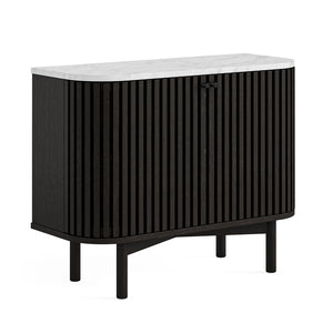 9265 Small Sideboard - Marble Top / Black