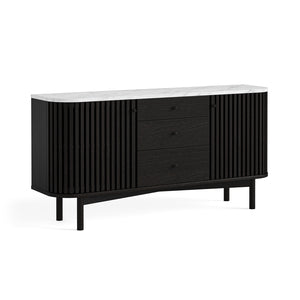 9267 Sideboard - Marble Top / Black