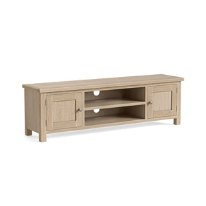 9355 Extra Large TV Unit - All Oak