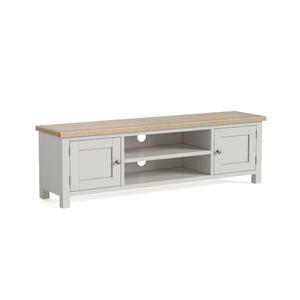 9604 Extra Large TV Unit - Stone Grey