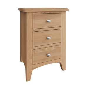 GAO-LBSC 3 Drawer Bedside