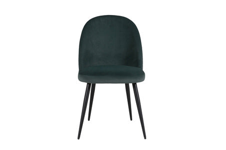 Gab-111-GN Dining Chair - Sage Black Legs
