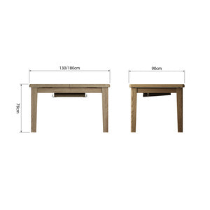 1.3M Butterfly Extending Table