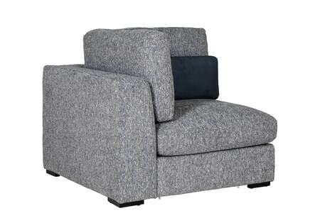 Corner Arm Sectional - Blue