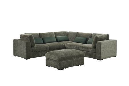 2 x Hum-309 + 2 x Hum-509 + 1 x Hum-314 Corner Group - 4 seat plus chaise