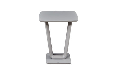 Laz-048-GY Bar Table - Light Grey Matt 800