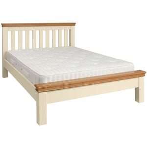 LH25PI 4'6" Double Low Foot End Slatted Bed