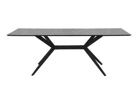 Dining Table Rectangle Extending 1200-1600mm - Grey