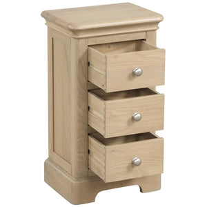 3 Drawer Compact Bedside