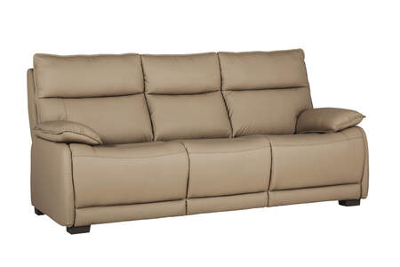 3 Seater Fixed - Latte