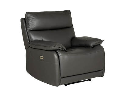 1 Seater Electric Recliner - Dark Grey