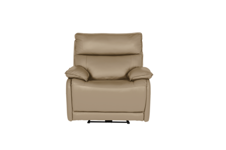 Lug-351-LA 1 Seater Electric Recliner - Latte