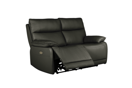 2 Seater Electric Recliner - Dark Grey
