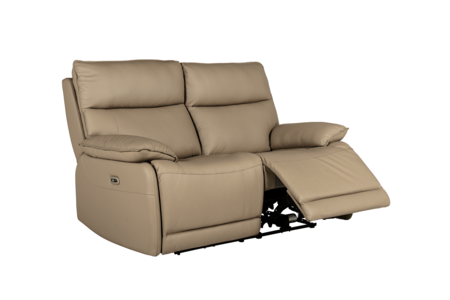 2 Seater Electric Recliner - Latte