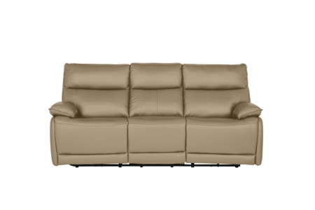 Lug-353-LA 3 Seater Electric Recliner - Latte