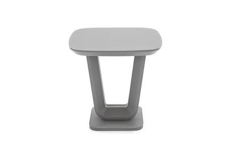 Lamp Table - Light Grey Matt 500