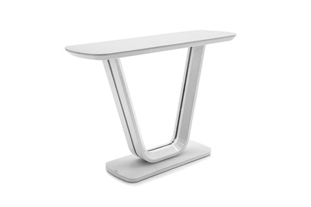 Console Table - White Gloss 1100