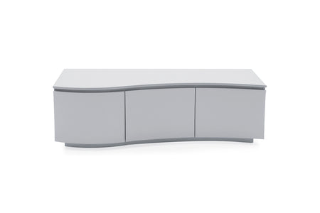 Laz-014-GY TV Cabinet - Light Grey Matt with LED