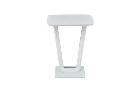 Laz-048-WH Bar Table - White Gloss 800