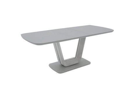 Laz-203-GY Dining Table Ext - Light Grey Matt 1600/2000
