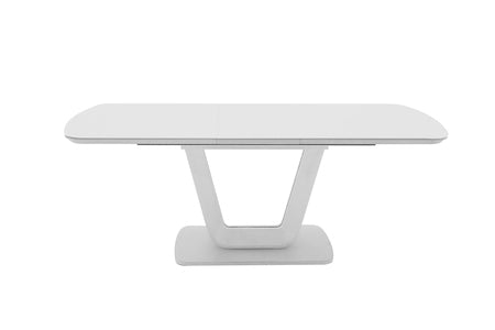 Laz-203-WH Dining Table Ext - White Gloss 1600/2000