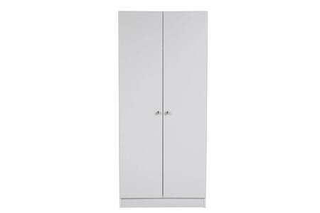 Lev-422-GY Wardrobe - 2 Door