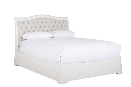 Bed Upholstered Headboard - 6'- Bone
