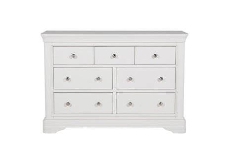 Dressing Chest - 7 Drawer - Bone