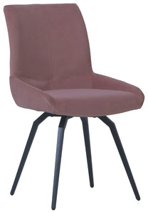 MED004 Medway Swivel Chair Dusky Pink