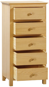 5 Drawer Tall Chest