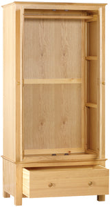 Double Robe With 1 Drawer