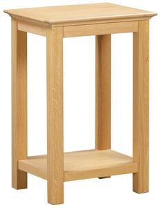 MOR080 Tall Lamp Table with Shelf
