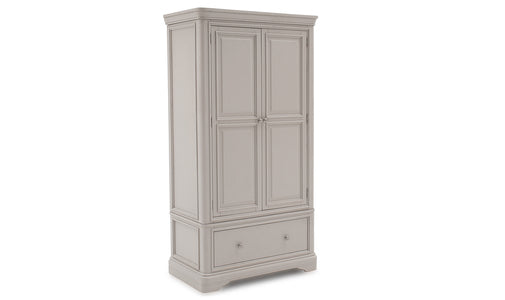Mab-422-TP Wardrobe - 2 Door/1 Drawer - Taupe