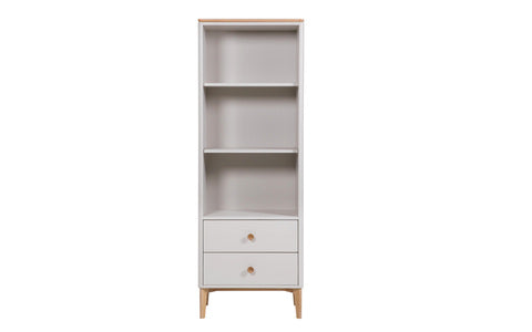 Mal-001-OK Open Storage Unit - Cashmere Oak