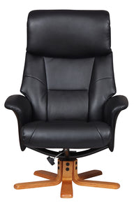 Swivel Recliner - Faux Leather