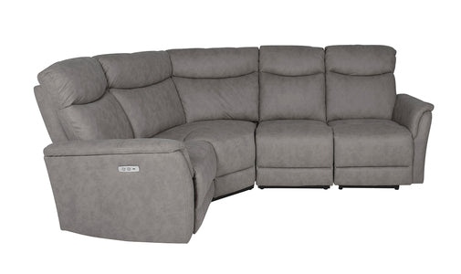 Corner Group Electric Recliner 2C1 - Grey [ 4 parts]