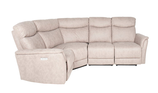 Corner Group Electric Recliner 2C1 - Taupe [ 4 parts]