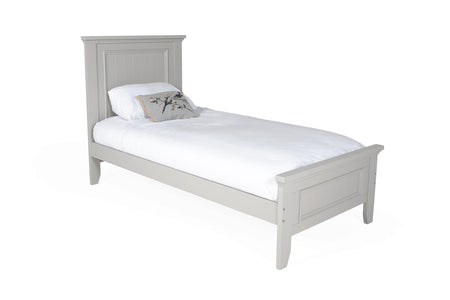 Mil-404-PD-Clay Panelled Bed 4'6 - Clay