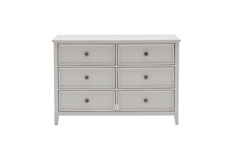 Mil-413-Clay Dressing Chest - 6 Drawer Clay