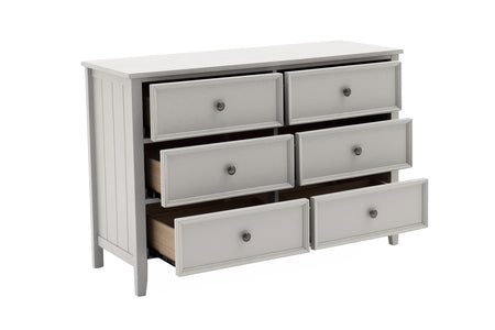 Dressing Chest - 6 Drawer Clay