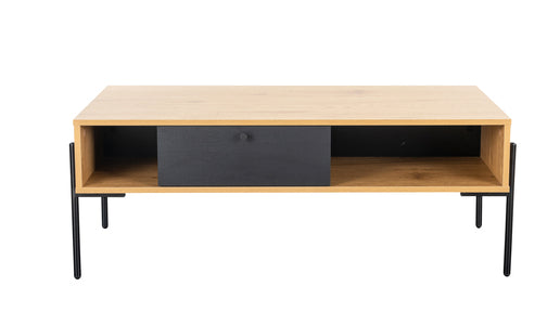 Mrd-007-OK Coffee Table 1200 - Oak and Black