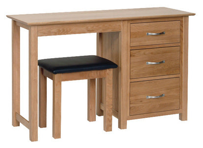 Single Pedestal Dressing Table