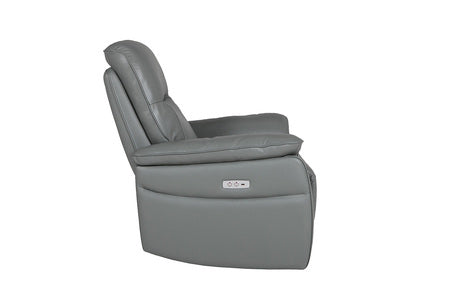 3 Seater Electric Recliner - Steel