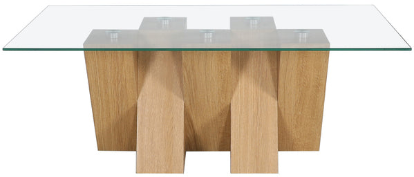 Coffee Table - With Clear Glass