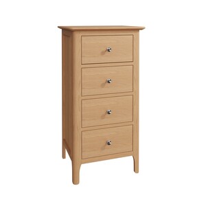 NT-4DC 4 Drawer Narrow Chest