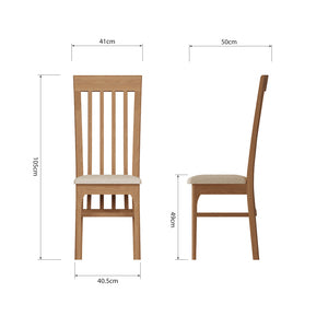 Slat Back Chair Fabric