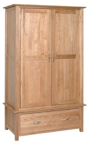 NW30 Double Wardrobe With 1 Drawer