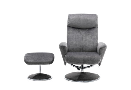 Swivel Recliner - Fabric