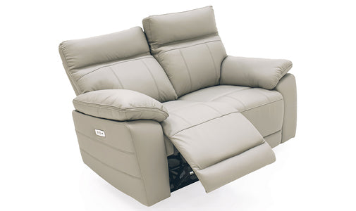 2 Seater Electric Recliner - Light Grey