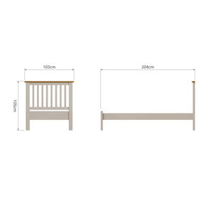 3' Bed